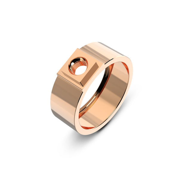 Vivid Vaya Rose Gold Base 8mm