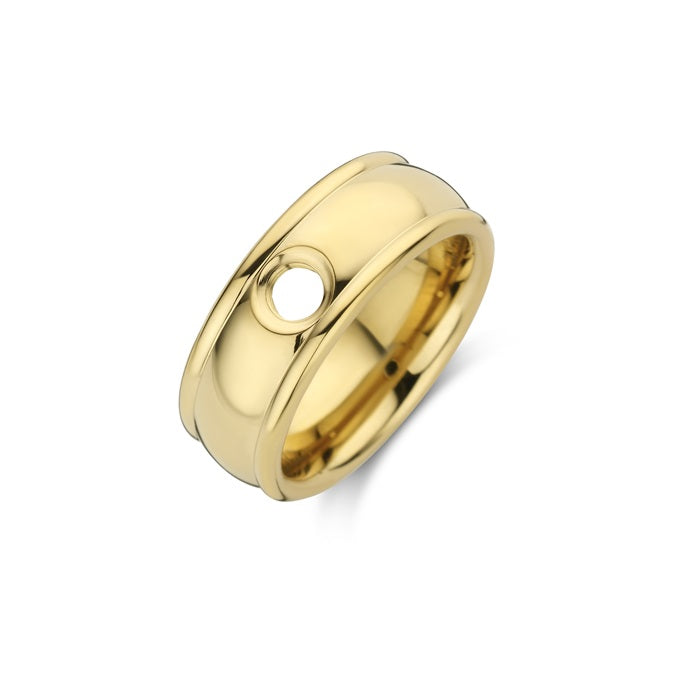 Vivid Range NOTCH  Gold size 62 Ring Base