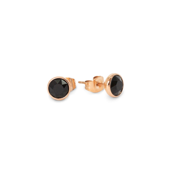 Mabel | Black | Rose Gold