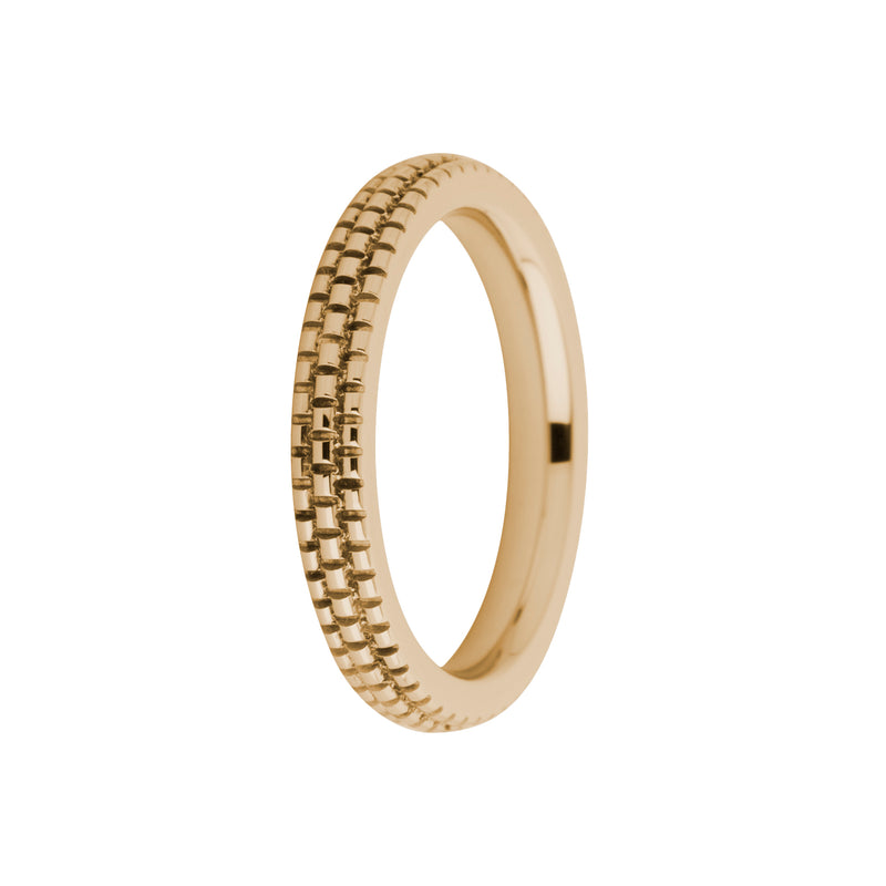 Stackable Sarah Refined Engraved Rose 💸