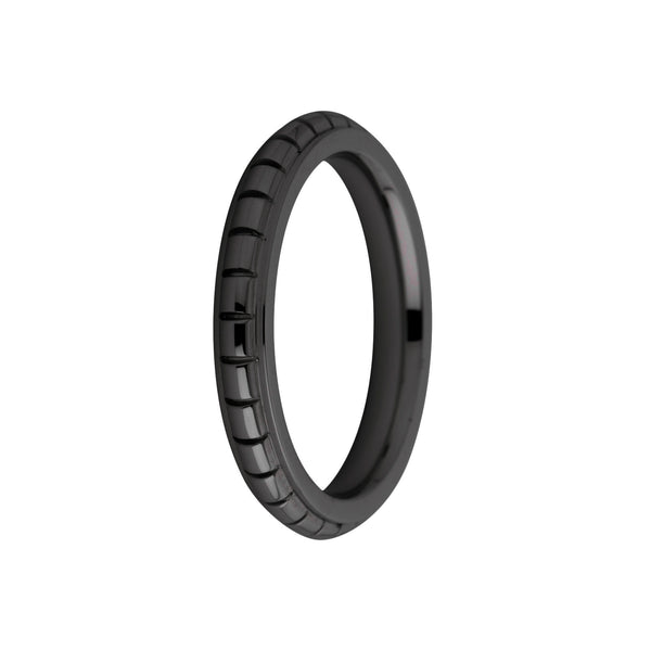 Stackable Sarah Engraved Black💸