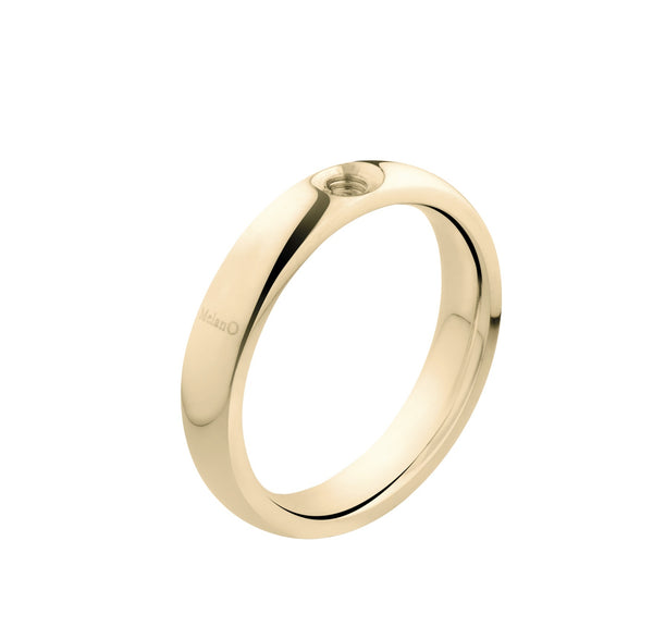 Twisted Tracy Gold Ring Base 4mm