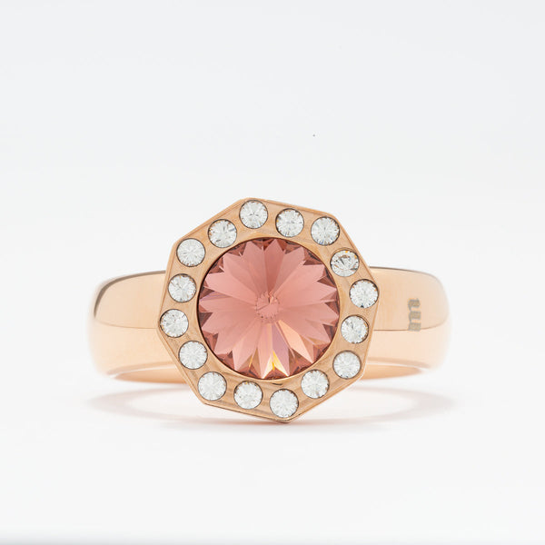 Vivid Range Rose Octagon Halo Top 14mm