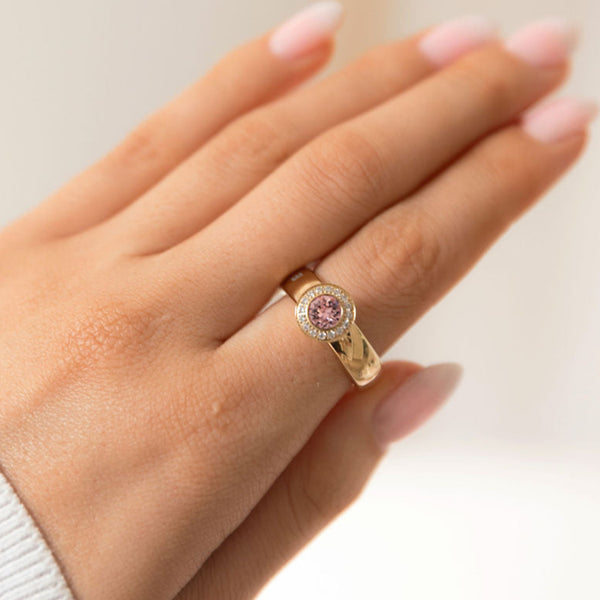 Vivid Radiant Vicky Rose Ring
