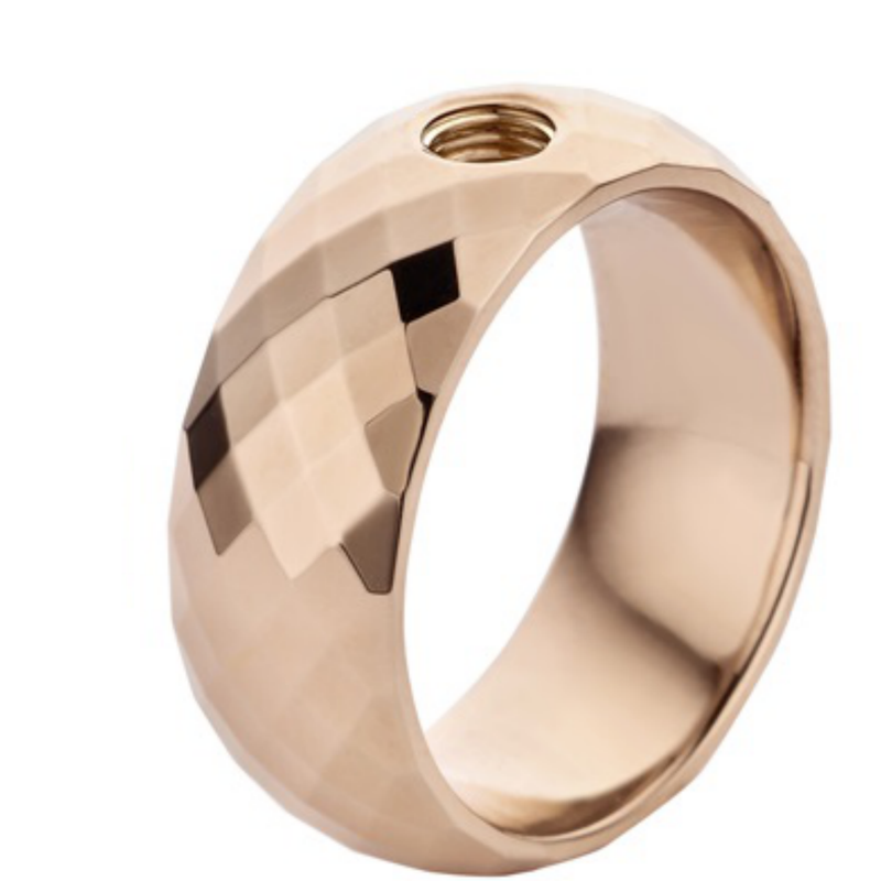 Vai | Rose Gold Ring Base