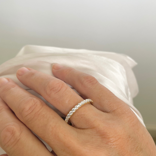 Stackable Saddy Eternity Rose