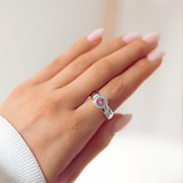 Vivid Radiant Vicky Rose Ring